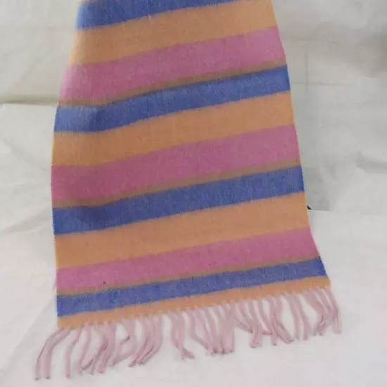 Sale New Vintage Fringe Mans Cashmere Wool Warm Striped Scarves Scarf Gift 36238