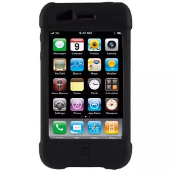 OtterBox Impact Apple iPhone 3G/3Gs Case, Silicone - Black