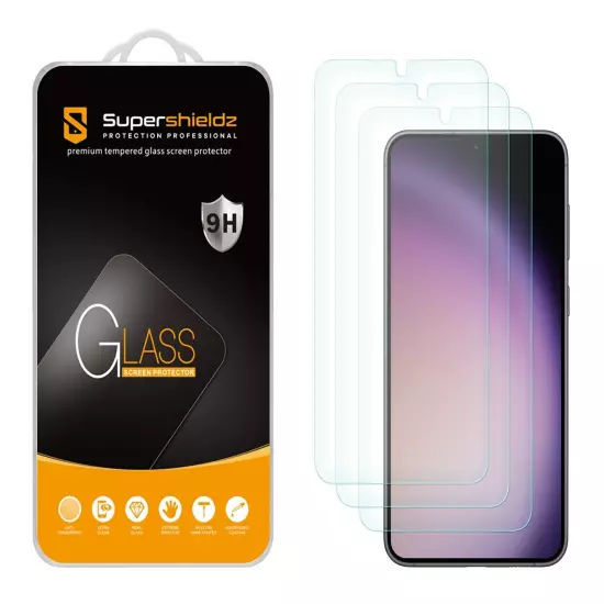 3X Supershieldz Tempered Glass Screen Protector for Samsung Galaxy S24 Plus