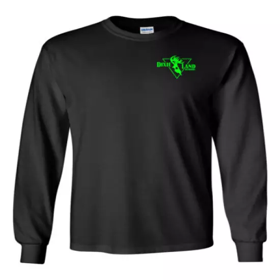 Bow Hunter t shirt Long Sleeve Dixie Land Outdoors Brand deer skull non typical