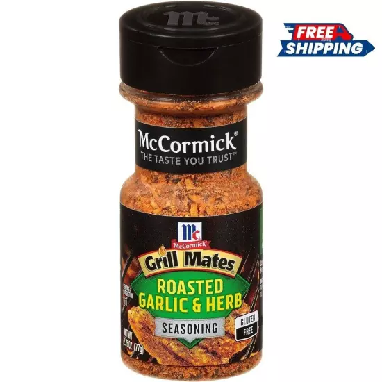 McCormick Grill Mates Roasted Garlic & Herb Seasoning, 2.75 oz