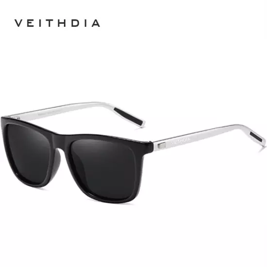 VEITHDIA HD Polarized Photochromic Sunglasses Men Aluminum Sport Driving Glasses