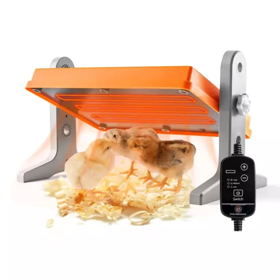 Brooder Heater for Chicks -Chick Brooder Heating Plate with Adjustable Temper...