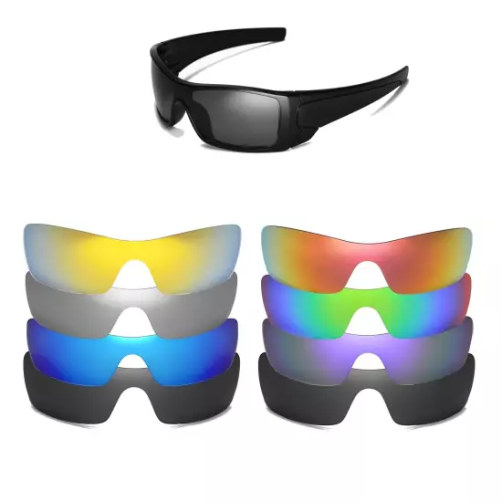 Walleva Replacement Lenses for Oakley Batwolf - Multiple Options