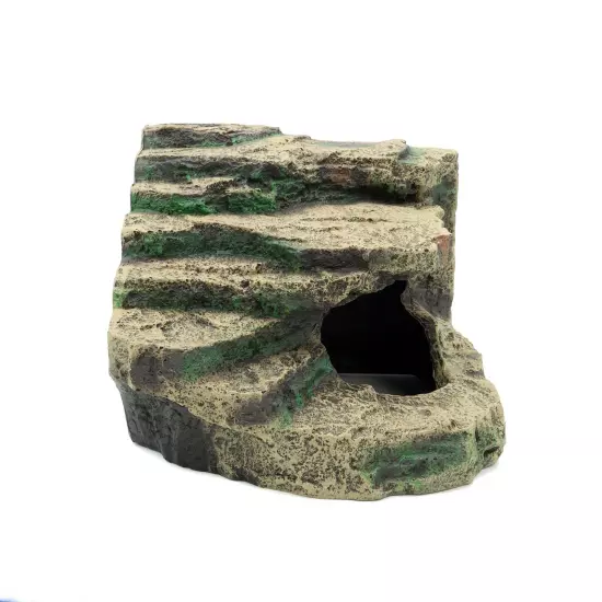 Large Resin Reptile Tank Accessories Hideouts Cave Habitat Decor for Leopard ...