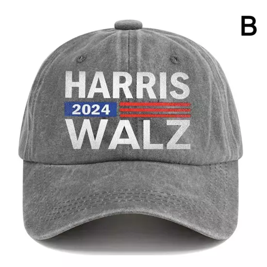 Kamala Harris Tim Walz Hat (Embroidered Dad Cap) Harris Walz 2024-