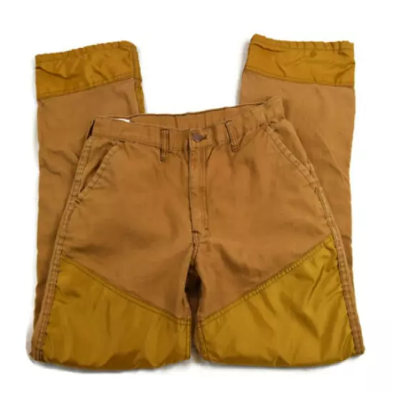 RedHead Men's Pants Sz 34X29 actual 32x29 Canvas Hunting Pants Rugged Work Tan 