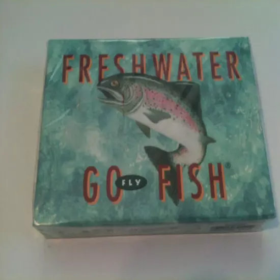 Freshwater Go Fly Fish Card Game NIP sealed