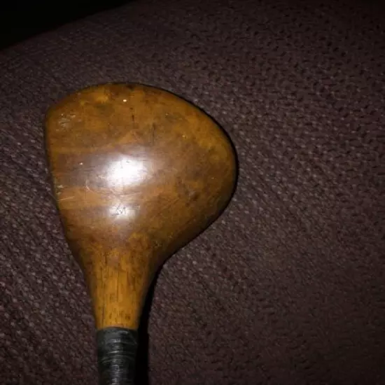 Antique Vintage Macgregor Smooth Face Golf Driver