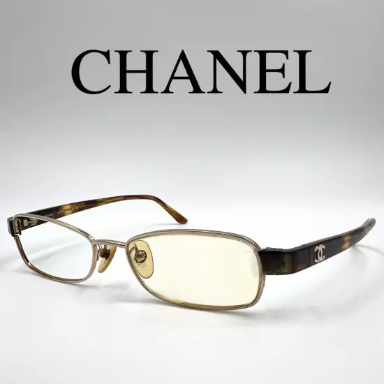 CHANEL Glasses Eyeglasses 2111T Coco Mark Side Logo Full Rim 2111T 284