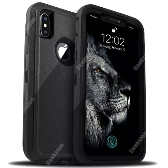 For Apple iPhone X XR XS Max Shockproof Rugged Protective Hybrid Case Cover