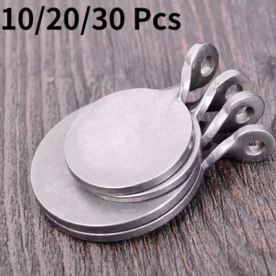 10/20/30pcs 2.5/3/4cm Metal Targets Bullseye Shooting Catapult Tools Accessories