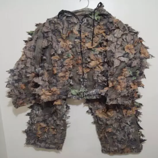 Mirage Wear Trebark Superflauge by Lynch Hooded JACKET PANTS Ghillie Suit Sz S/M