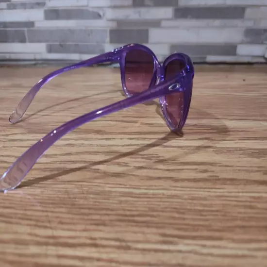 Oakley Women's Sunglasses Purple Transparent With Case