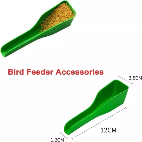 4 pcs Bird Feeding Dish Cups, Three Sizes Parrot Stainless Steel Food Bowl... 