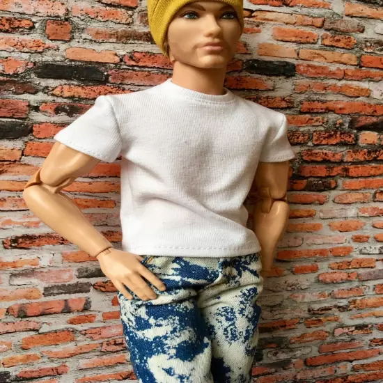 Bouutique Vital Short Sleeve T-shirt for Ken Doll, many colors