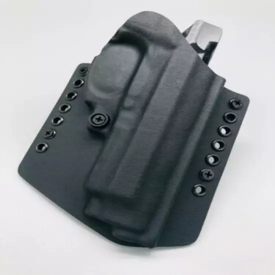 M&P 2.0 5" 9/40 Black Kydex OWB Outside the Waistband Holster Veteran Made USA