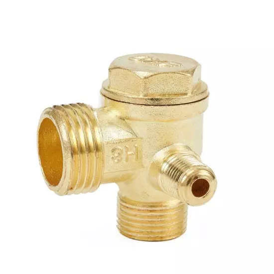 Male Thread Air Compressor Valve Practical Valve Zinc Alloy Air Compressor