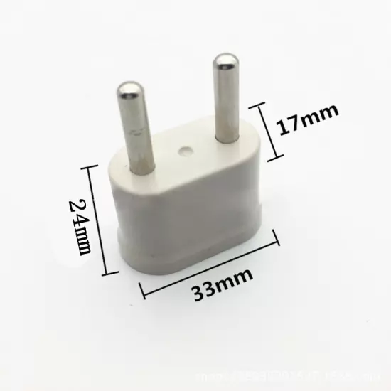 Travel Charger US USA To EU Europe Wall Charger AC Power Plugs Adapter Converter