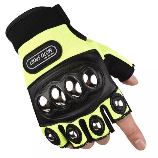 Tactical Gloves Steel Safety Outdoor Cycling Equipment Brass Knuckle Motorcycle