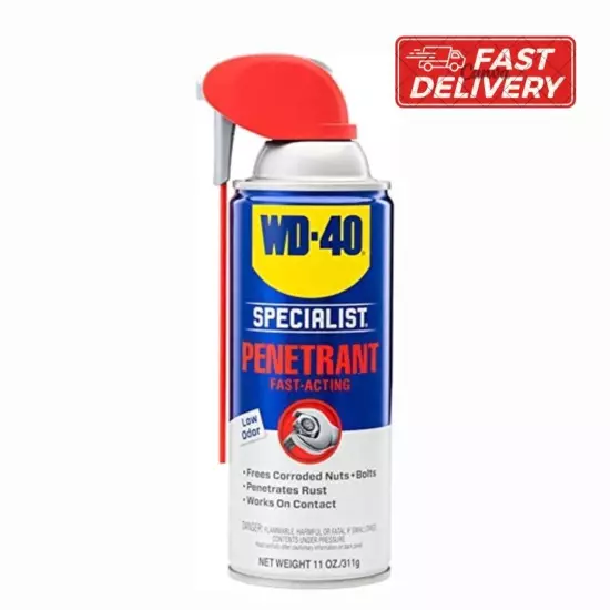 Multi Purpose Original WD-40 Formula 12oz Lubricant Spray 1-PACK w/ straw Spray