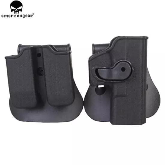 Rotary IMI Holster Roto Holster and Double Magazine Holster Fits GLOCK 17/22/31