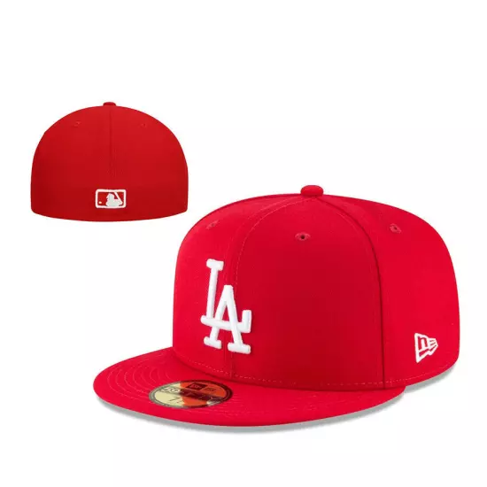 Los Angeles Dodgers Fitted Hat Cap 2024 MLB Fashion Baseball Cap Unisex