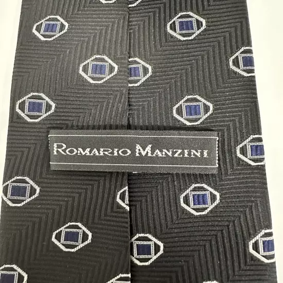 Men’s ROMARIO MANZINI Dress Suit Designer Necktie Tie