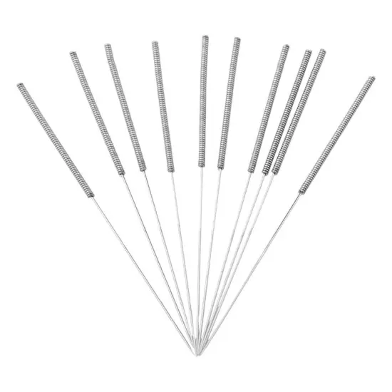 Nozzle Cleaning Essentials Quality Stainless Steel Needles Pack of Fifty