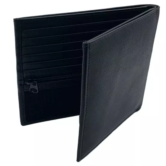 RFID Blocking Genuine Leather Travel Passport Wallet Holder