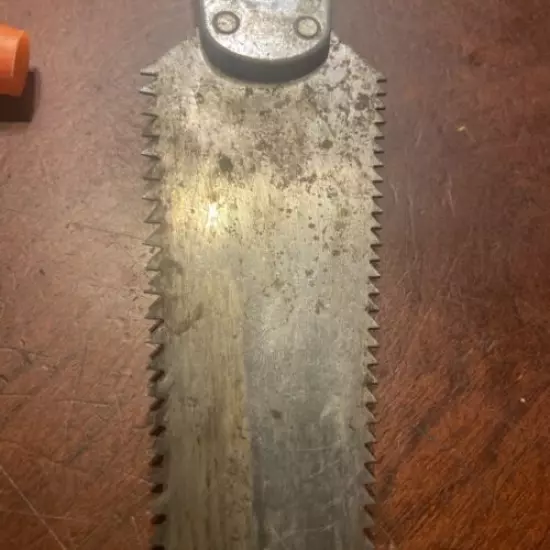 vintage Knapp sport saw pat. no. 206369 made by pioneer co. with sheth 