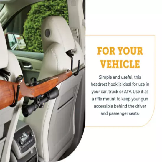 SnapSafe Vehicle Headrest Gun Rack