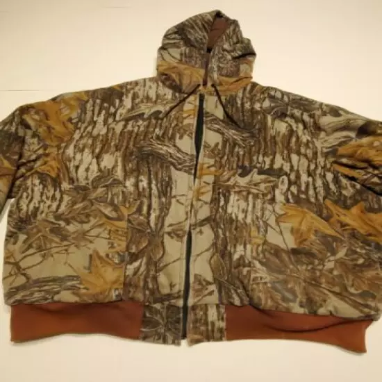 Realtree Coat Insulated Camouflage USA Hunting Camo Coat