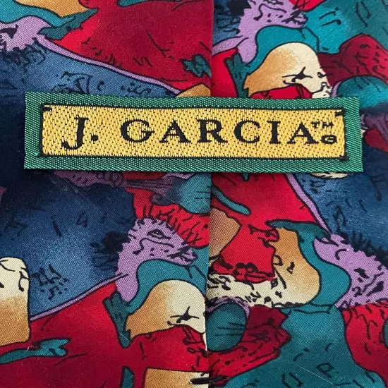 J Garcia Collection Collection Eight David Grisman Silk Necktie