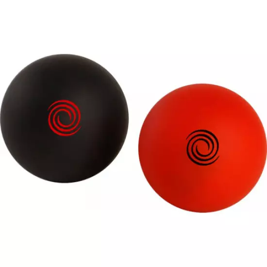 Odyssey Weighted Golf Putt Balls - 2-Pack - Red/Black