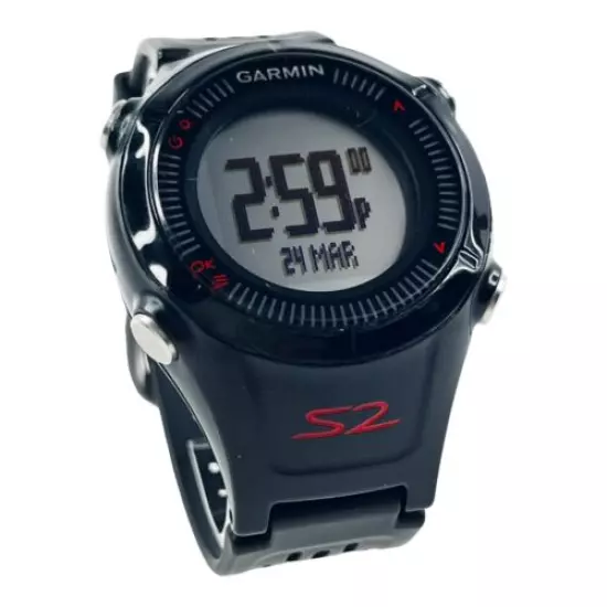 Garmin Approach S2 GPS Golf Watch (PARTS/REPAIRS ONLY)