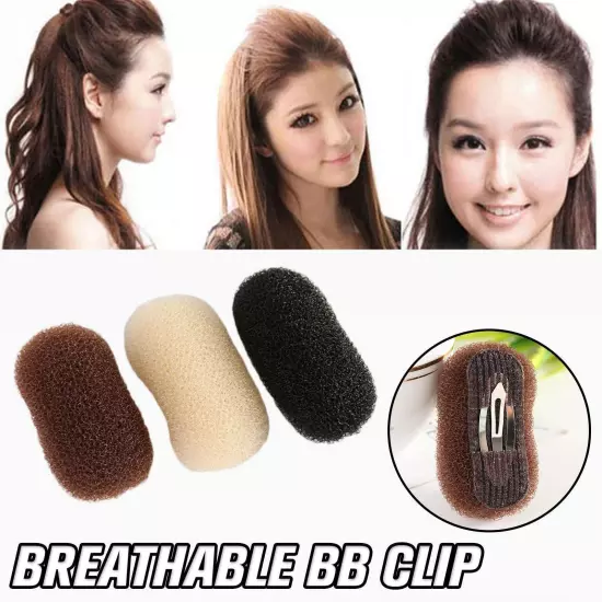 2Pcs Hair Clips Sponge Bump It Up Volume Base Hair Hair Inserts Invisible US NEW