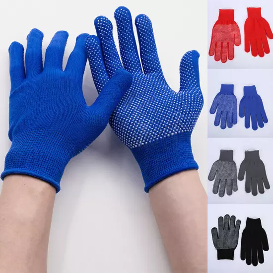 Gripper Gloves Work Thermal Mens Womens Unisex Full Finger Magic Winter Sport