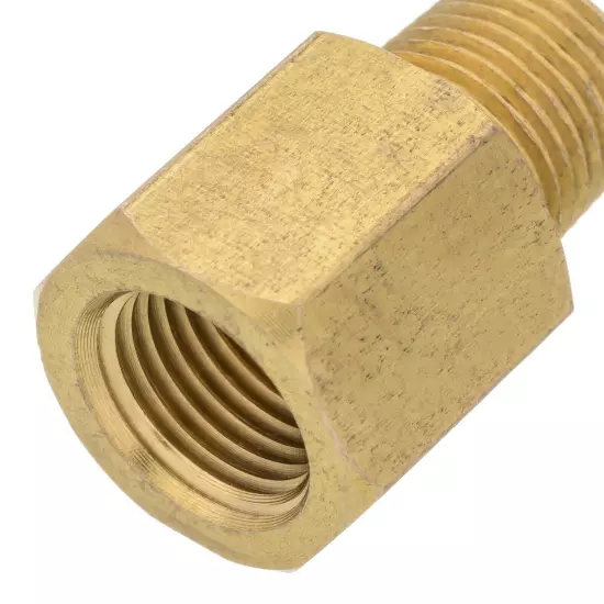 Brass 1/8" BSP Male To 1/8" NPT Female Adapter Pipe Fitting Connector Tapered