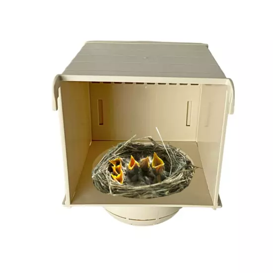 External Plastic Bird Nest for canary, finch, exotic birds and small birds