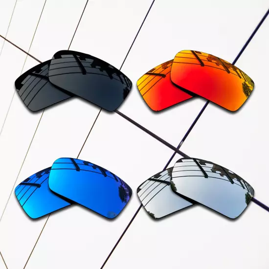 TRUE Polarized Replacement Lenses for-Oakley Gascan Frame OO9014 Multi-Colors