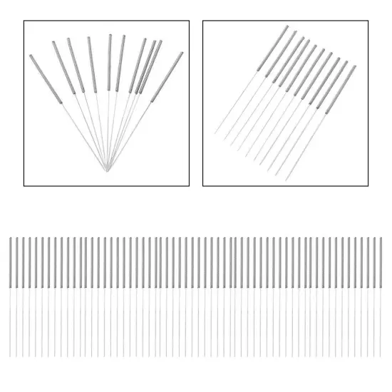 Stainless Steel Nozzle Cleaners Complete Set of 50 for Easy Maintenance