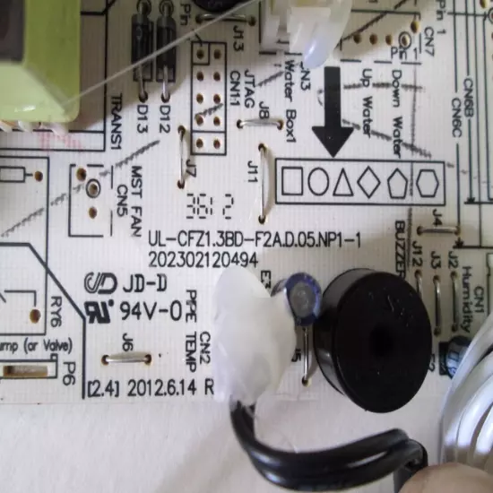 FRIGIDAIRE CONTROL BOARD FOR DEHUMIDIFIERS (DWD OR DUD) AND OTHERS