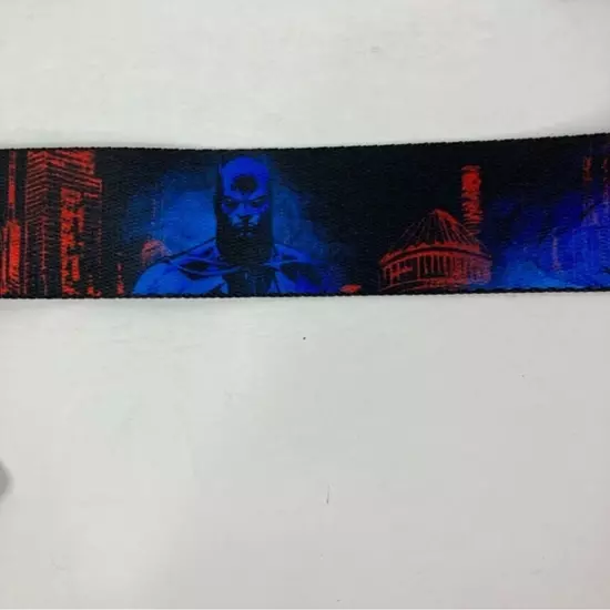 Buckle-Down Seatbelt Belt Batman Red Blue Black Skyline Adjustable Superhero