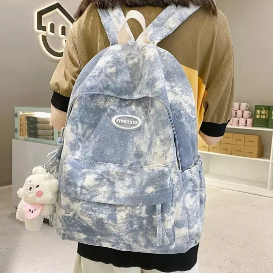 Women Backpack Book Bag Female School Backpack Teenage Girl Travel Rucksack