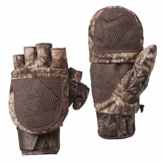 Mossy Oak Break-Up Country Ladies Pop-Top Gloves, L/XL Size 4009 MOCTRY