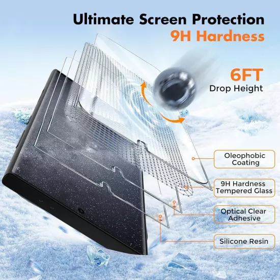 Wholesale Bulk LOT Tempered Glass Screen Protector for Galaxy S24 Ultra/S24 Plus