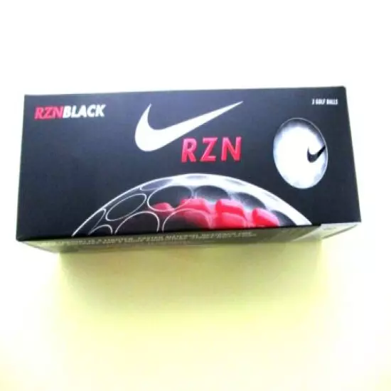 NIKE RZN BLACK Tour Performance Golf Balls <NEW> 4 sleeves of 3 (12 )