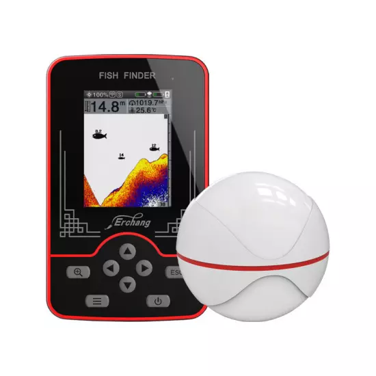 Touch Color Screen wireless Sonar Detector Finder Waterproof F13