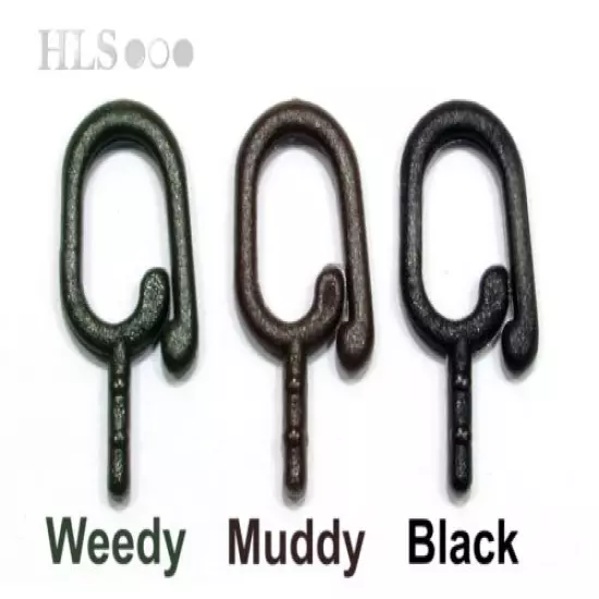 SMALL backlead clip Weedy Brown Black Carp terminal tackle - HLS Products [BL1]